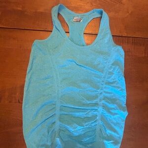 Athleta light blue Racerback Tank Top